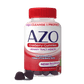 AZO cranberry gummies bottle and gummy size