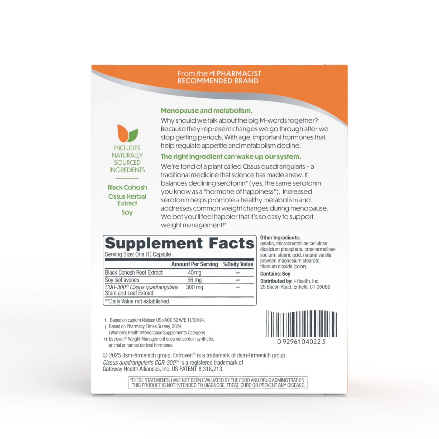 Estroven® Menopause Relief Weight Management