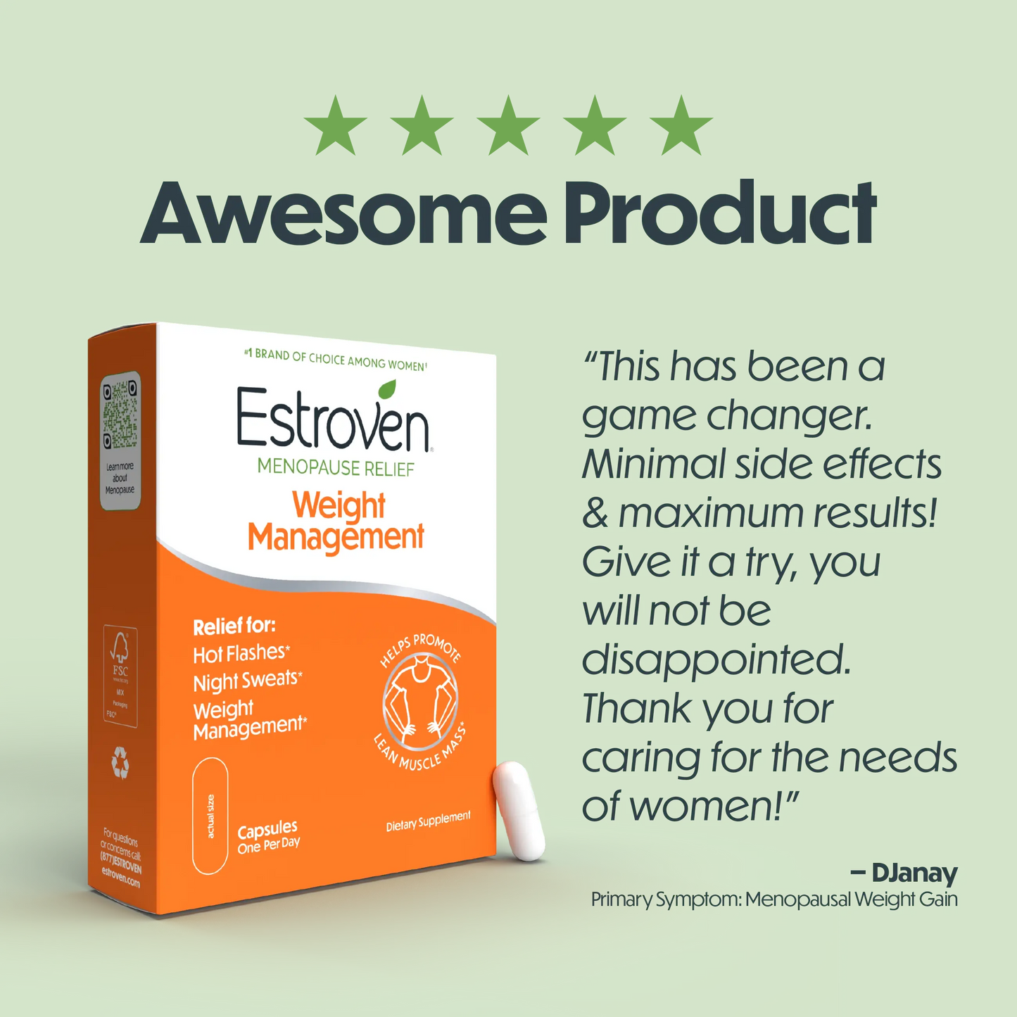 Estroven® Menopause Relief Weight Management