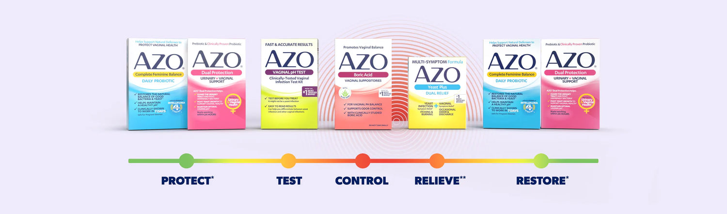 Azo complete feminine balance for yeast infection sales
