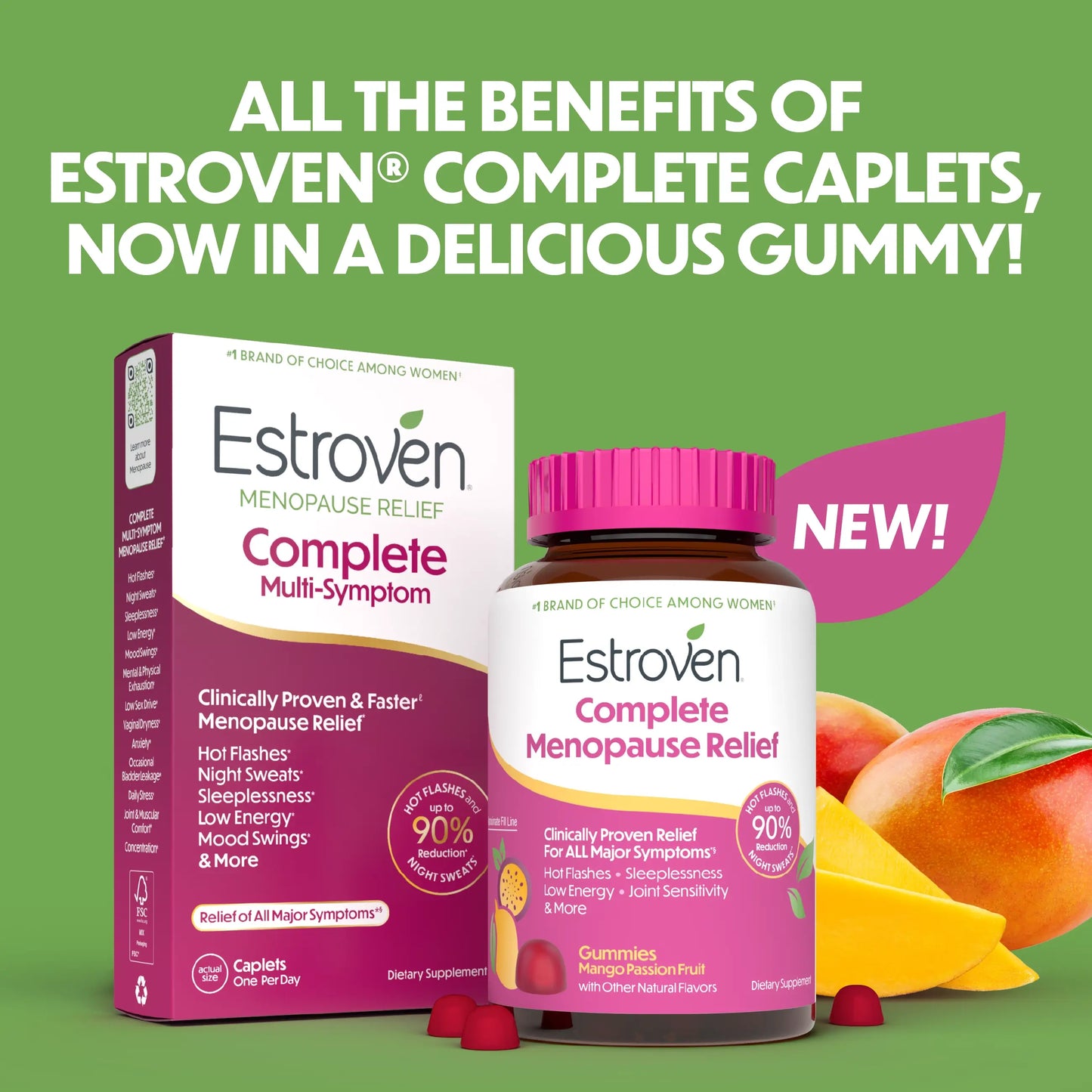 Estroven® Complete Menopause Relief Gummies