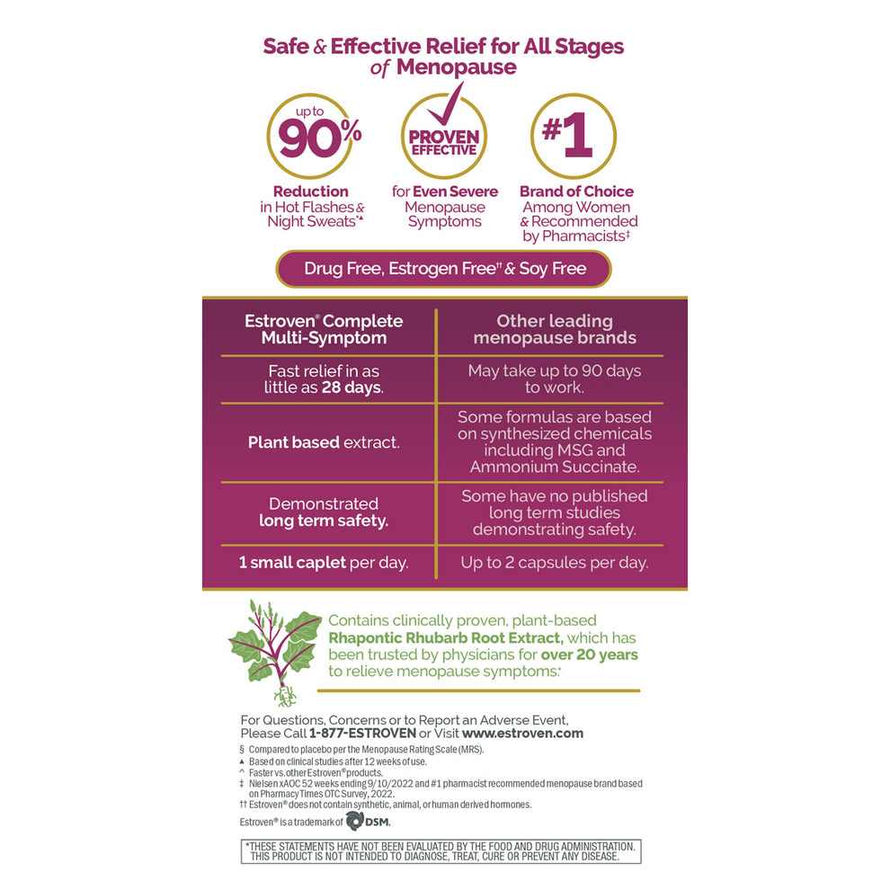 Estroven Complete Multi Symptom Menopause Relief