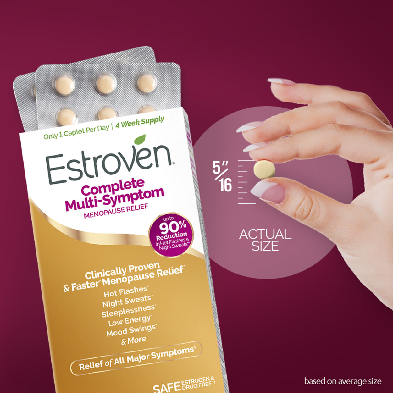 Estroven® Complete Multi-Symptom Menopause Relief, 04/25/2024