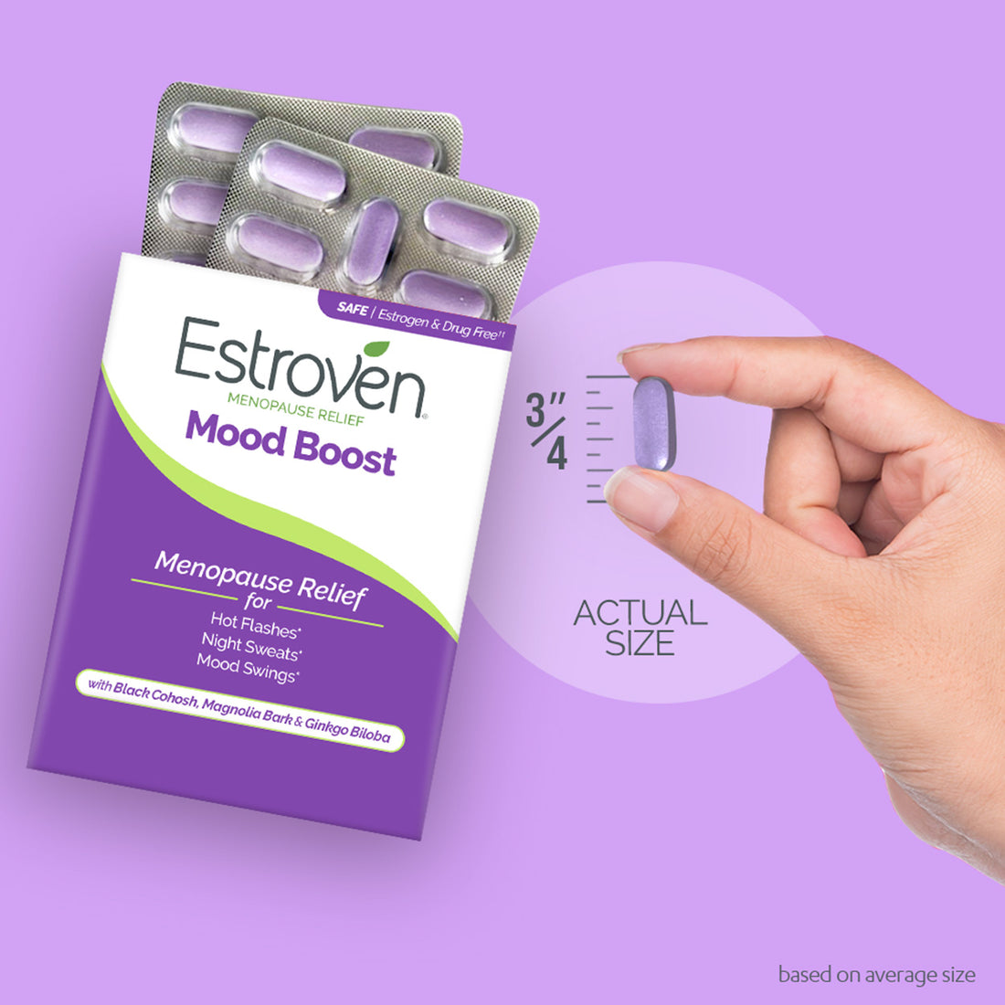 Estroven® Menopause Relief with Mood Boost
